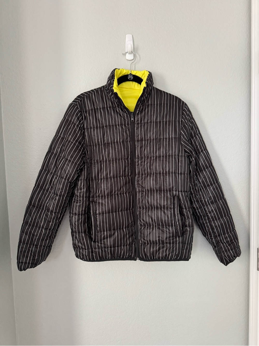 NWOT Disney Nightmare Before Christmas Jack Skellington Reversible Puffer